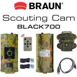 Netto Marken-Discount BRAUN Scouting Cam Black700 Angebot