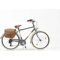Netto Marken-Discount Via Veneto Cityfahrrad 28 Zoll 605 Aluminium Man Grau Angebot