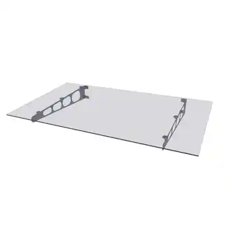 Netto Marken-Discount Gutta HD/LT 160 Edelstahlvordach 8 mm VSG klar Angebot
