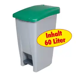 Netto Marken-Discount BRB Tret-Abfalleimer 60 Liter, grün Angebot