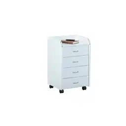Netto Marken-Discount Inter Link Rollcontainer Pronti 4 Schubladen - versch. Farben - Weiss Angebot