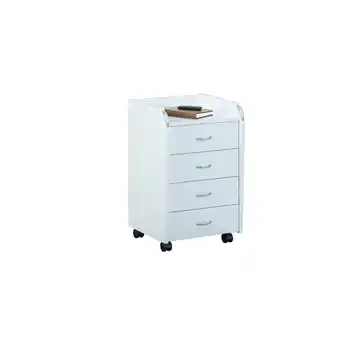 Netto Marken-Discount Inter Link Rollcontainer Pronti 4 Schubladen - versch. Farben - Weiss Angebot