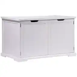 Netto Marken-Discount Dobar XL-Design-Katzenschrank weiß Angebot