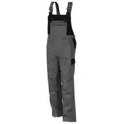 Netto Marken-Discount QUALITEX HIGH QUALITY WORKWEAR Latzhose image mittelgrau/schwarz Herren: 94 Angebot