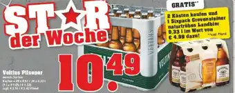 trinkgut Veltins Pilsener Kasten = 20 x 0.5 l / 24 x 0.33 l Angebot