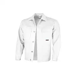 Netto Marken-Discount QUALITEX HIGH QUALITY WORKWEAR Bundjacke classic weiß Damen: 38 Herren: 44 Angebot
