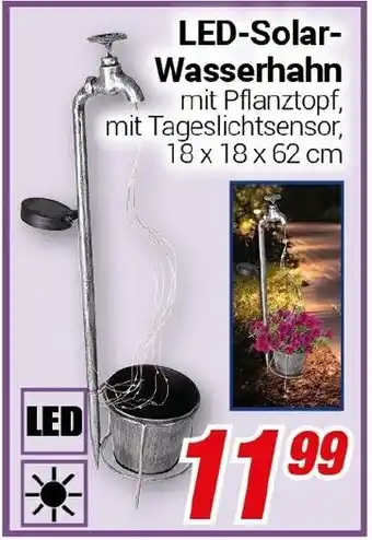 CENTERSHOP LED-Solar Wasserhahn Angebot