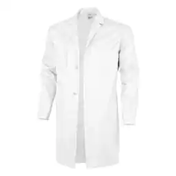 Netto Marken-Discount QUALITEX HIGH QUALITY WORKWEAR Berufsmantel basic weiß Herren: 90 Angebot
