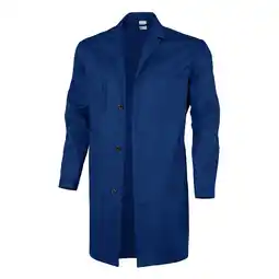 Netto Marken-Discount QUALITEX HIGH QUALITY WORKWEAR Berufsmantel basic kornblau Damen: 42 Herren: 48 Angebot