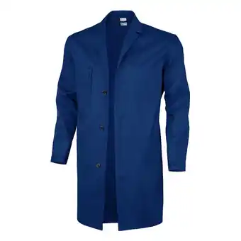 Netto Marken-Discount QUALITEX HIGH QUALITY WORKWEAR Berufsmantel basic kornblau Damen: 42 Herren: 48 Angebot