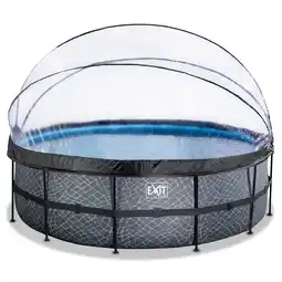 Netto Marken-Discount EXIT Frame Pool ø450x122cm mit Sandfilterpumpe und Abdeckung, versch. Ausführungen Angebot