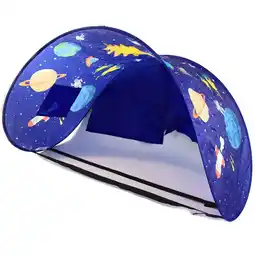 Netto Marken-Discount Sleepfun Tent Betthimmel Pop up Zelt - Betttunnel Planet Party Angebot