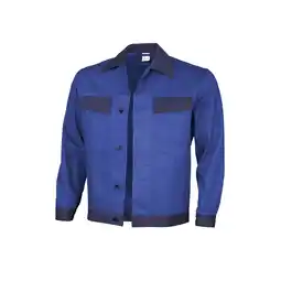 Netto Marken-Discount QUALITEX HIGH QUALITY WORKWEAR Bundjacke basic 2-farbig kornblau/marine Herren: 90 Angebot
