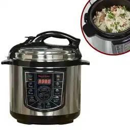 Netto Marken-Discount Starlyf Multikocher - Schnellkochtopf - Reiskocher edelstahl Pressure Cooker Angebot