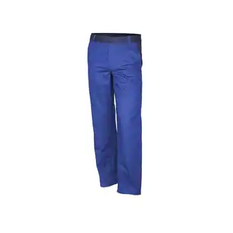 Netto Marken-Discount QUALITEX HIGH QUALITY WORKWEAR Bundhose basic 2-farbig kornblau/marine Herren: 106 Angebot