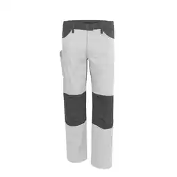 Netto Marken-Discount QUALITEX HIGH QUALITY WORKWEAR Bundhose X-Serie weiß/grau Damen: 46 Herren: 52 Angebot