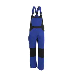 Netto Marken-Discount QUALITEX HIGH QUALITY WORKWEAR Latzhose X-Serie kornblau/schwarz Herren: 106 Angebot