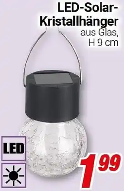 CENTERSHOP LED-Solar Kristallhänger Angebot