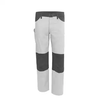 Netto Marken-Discount QUALITEX HIGH QUALITY WORKWEAR Bundhose X-Serie weiß/grau Damen: 56 Herren: 62 Angebot