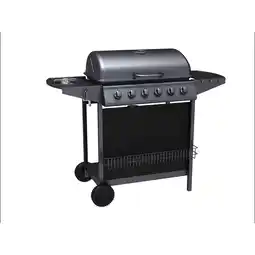 Netto Marken-Discount Tepro Gasgrill Hampton 6 - 6 Brenner mit Seitenkocher Angebot