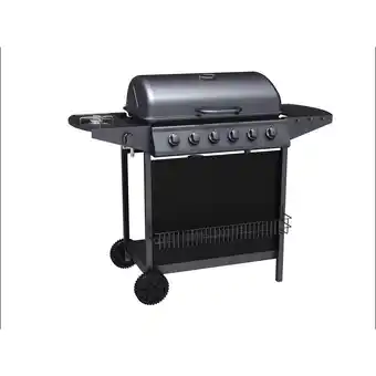 Netto Marken-Discount Tepro Gasgrill Hampton 6 - 6 Brenner mit Seitenkocher Angebot