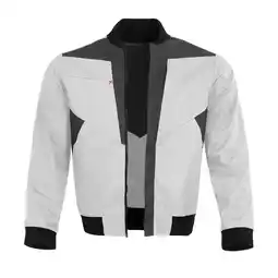 Netto Marken-Discount QUALITEX HIGH QUALITY WORKWEAR Blousonjacke X-Serie weiss/grau Damen: 44 Herren: L Angebot