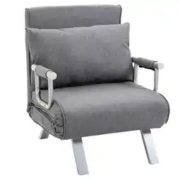 Netto Marken-Discount HOMCOM Schlafsessel Polyester, Metall, Schaumstoff Angebot