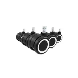 Netto Marken-Discount hjh OFFICE Stuhlrollen 5x ROLO COLOR 60 11mm/60mm Metall, Kunststoff Angebot