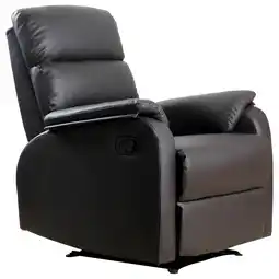 Netto Marken-Discount HOMCOM Fernsehsessel Stahl, MDF, Kunstleder, Schaumstoff Angebot