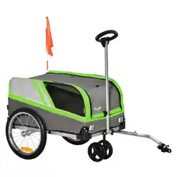 Netto Marken-Discount PawHut Haustier-Anhänger Metall, Oxford-Gewebe Angebot