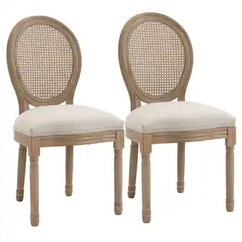 Netto Marken-Discount HOMCOM Esszimmerstuhl Polyester, Kautschukholz Angebot
