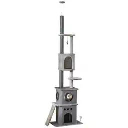 Netto Marken-Discount PawHut Kratzbaum Spanplatte, Sisal, Plüsch Angebot