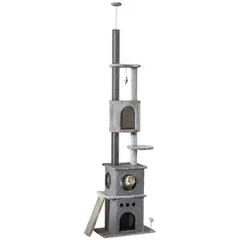 Netto Marken-Discount PawHut Kratzbaum Spanplatte, Sisal, Plüsch Angebot