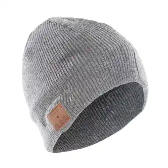 Netto Marken-Discount Sharon Beanie mit Bluetooth Kopfhörer, hellgrau Angebot