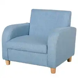 Netto Marken-Discount HOMCOM Kinder-Sofa Holz, Leinen und Schaumstoff Angebot