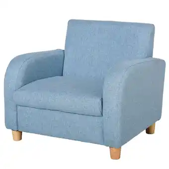 Netto Marken-Discount HOMCOM Kinder-Sofa Holz, Leinen und Schaumstoff Angebot