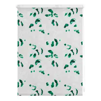 Netto Marken-Discount Lichtblick Rollo Klemmfix, ohne Bohren, blickdicht, Monstera - Grün Angebot