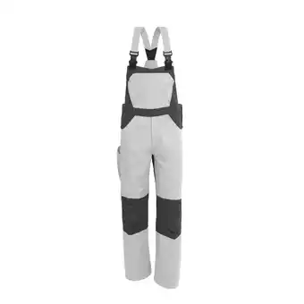 Netto Marken-Discount QUALITEX HIGH QUALITY WORKWEAR Latzhose X-Serie weiß/grau Herren: 102 Angebot