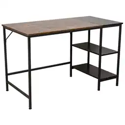 Netto Marken-Discount CLP Schreibtisch Ocala I Laptoptisch Mit Stauraum I Bürotisch Mit Regalfächern Angebot