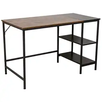 Netto Marken-Discount CLP Schreibtisch Ocala I Laptoptisch Mit Stauraum I Bürotisch Mit Regalfächern Angebot