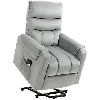Netto Marken-Discount HOMCOM Aufstehsessel Samtartiges Polyester, Metall, Schaumstoff Angebot
