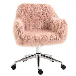 Netto Marken-Discount Vinsetto Bürostuhl Kunstpelz, Schaumstoff, Metall, Nylon Angebot