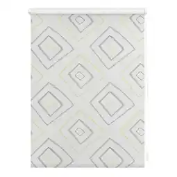 Netto Marken-Discount Lichtblick Rollo Klemmfix, ohne Bohren, Verdunkelung, Stripy Boho Rectangle - Beige Angebot