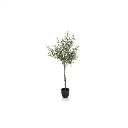 Netto Marken-Discount hjh OFFICE Kunstpflanze OLIVE Kunststoff Angebot