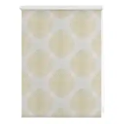 Netto Marken-Discount Lichtblick Rollo Klemmfix, ohne Bohren, blickdicht, Stripy Boho Drop India - Beige Angebot