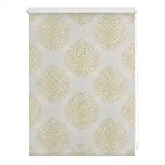 Netto Marken-Discount Lichtblick Rollo Klemmfix, ohne Bohren, blickdicht, Stripy Boho Drop India - Beige Angebot