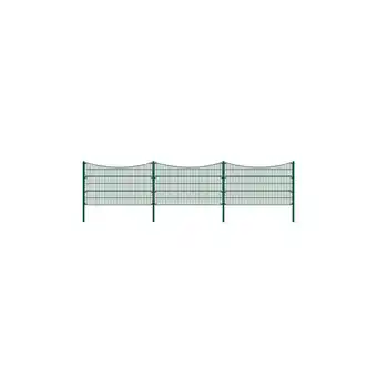 Netto Marken-Discount HOME DELUXE Doppelstabmattenzaun grün TAL versch. Ausführungen Angebot