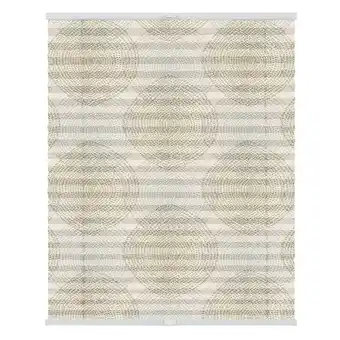 Netto Marken-Discount Lichtblick Plissee Klemmfix, ohne Bohren, blickdicht, Stripy Boho Drop India - Beige Angebot