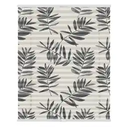 Netto Marken-Discount Lichtblick Plissee Klemmfix, ohne Bohren, blickdicht, Black Watercolor Branches - Schwarz Angebot