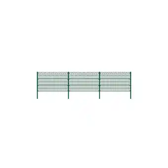Netto Marken-Discount HOME DELUXE Doppelstabmattenzaun grün RAUTE versch. Ausführungen Angebot